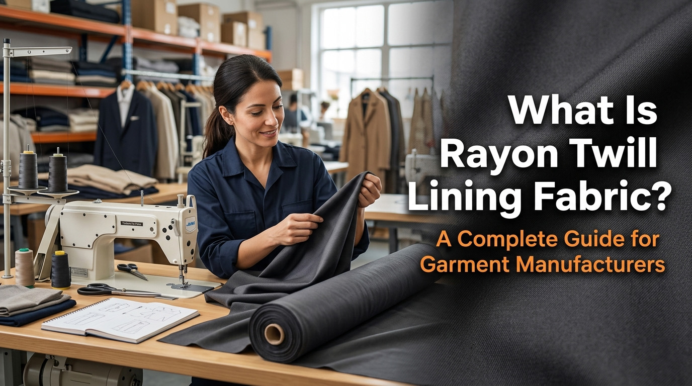 Rayon Twill لائننگ فیبرک کیا ہے؟ گارمنٹس مینوفیکچررز کے لیے ایک مکمل گائیڈ