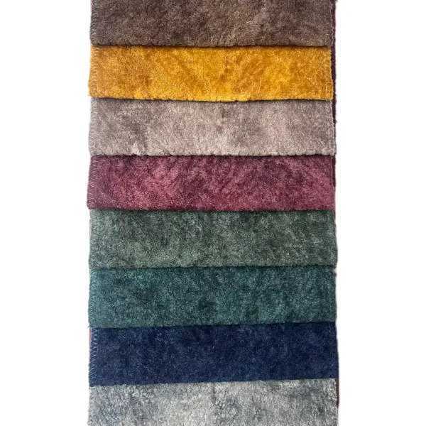 Jacquard نرم مخمل سینیل سوفی کپڑے